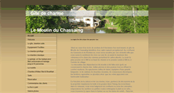 Desktop Screenshot of moulinduchassaing.com