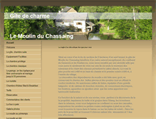 Tablet Screenshot of moulinduchassaing.com